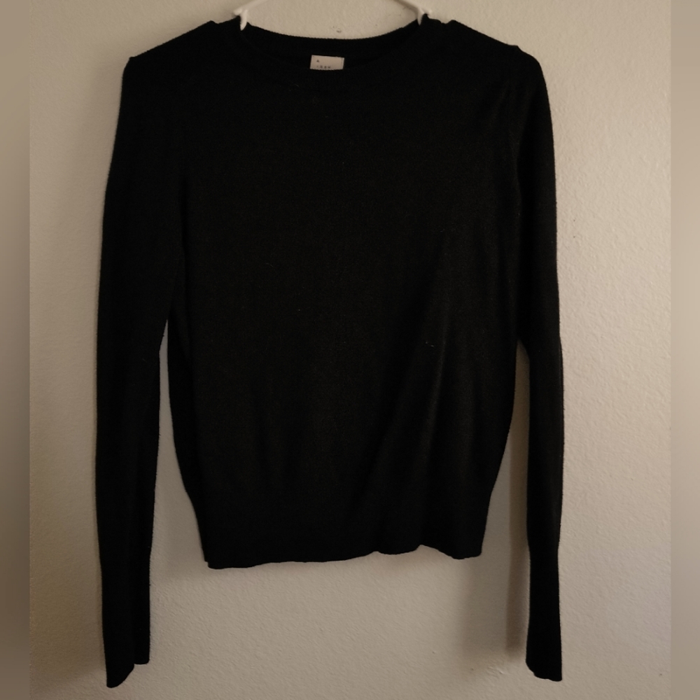 Girl's Small Black Long Sleeve